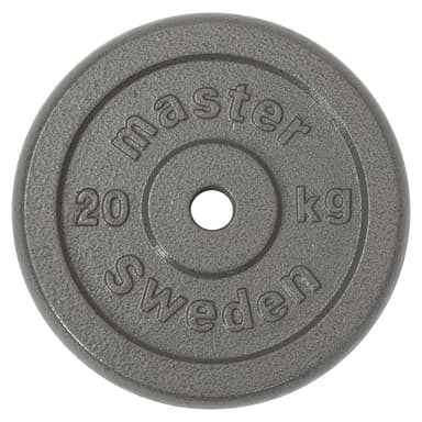 Master Fitness Master Vægtskiver 25 mm 20 kg