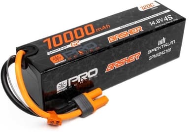 4s 10000mAh - 120C - Spektrum Basher LiPo G2 IC5