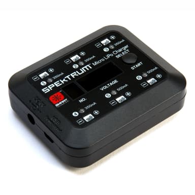 Spektrum S363 Micro 1S USB Smart LiPo-oplader