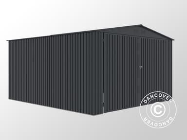 Metalgarage 3,8x4,8x2,32m ProShed®, Antracit