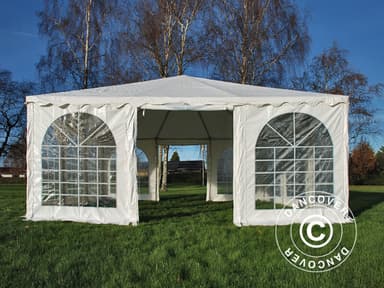 Pagodetelt Exclusive 7x7m PVC, Hvid