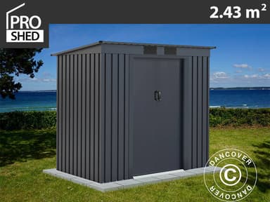 Redskabsskur m/fladt tag, 2,01x1,21x1,76m ProShed®, Ant