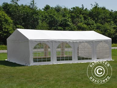 Partytelt Original 4x8m PVC, Hvid