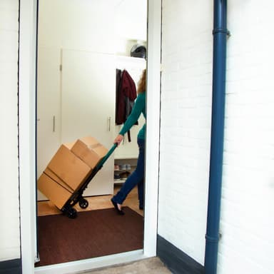VONROC Sækkevogn | Sammenklappelig - Trolly | Maks. Belastningskapacitet 80kg
