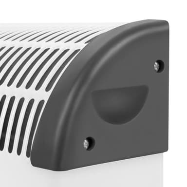 VONROC Radiator - Elradiator - 2000W | Til rum op til 24m2 | Justerbar termostat - lydsvag - Turbo Fan | Hvid