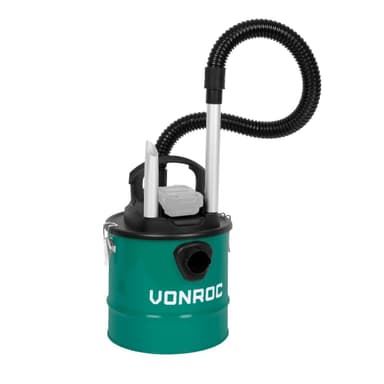 VONROC Askestøvsuger 20V - 12L beholder – HEPA filter | Solo | Ekskl. akku og oplader