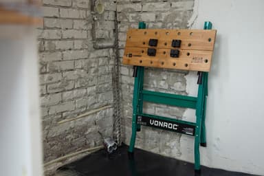 VONROC Arbejdsbord | Sammenklappelig arbejdsbænk | Belastning 150 kg