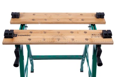 VONROC Arbejdsbord | Sammenklappelig arbejdsbænk | Belastning 150 kg
