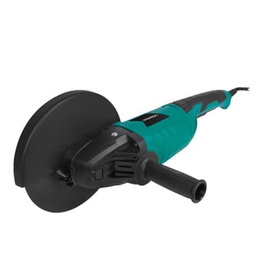 VONROC Vinkelsliber 2400W - 230mm - Softstart - Drejeligt håndtag - Inkl. ekstra håndtag og 3m gummikabel