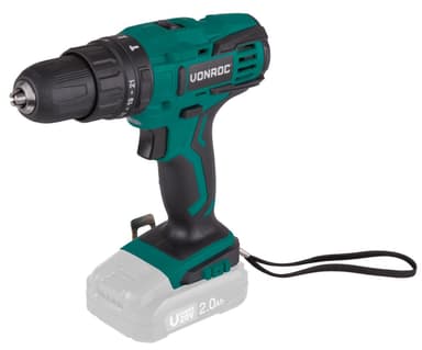 VONROC Batteri slagboremaskine 20V | Excl. Batteri & oplader