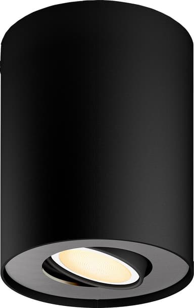 Philips Hue Pillar single spotlight 4.2W GU10 (black)