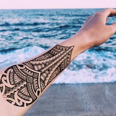 Vandtætte midlertidige tatoveringsmærkater i 7 dele