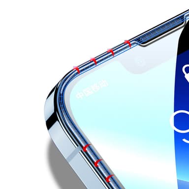 5D hærdet glas skærmbeskytter til iPhone (2-pak) iPhone 15