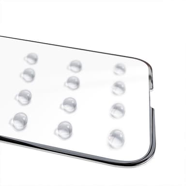5D hærdet glas skærmbeskytter til iPhone (2-pak) iPhone 15