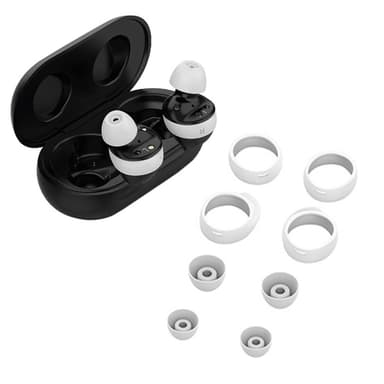 4 par ørepropper i silikone til Samsung Galaxy Buds SM-R170 Hvid