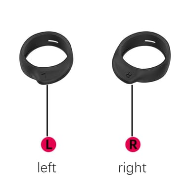 4 par ørepropper i silikone til Samsung Galaxy Buds SM-R170 Hvid
