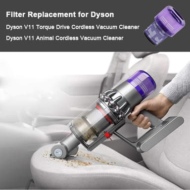 Efterfilter til Dyson V11 håndstøvsuger 2-pak