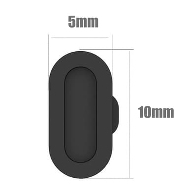 Støvpropper til Garmin ure 10 stk MultiColor