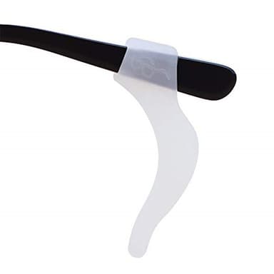 Anti-slip silikone brilleholder 12-par Hvid