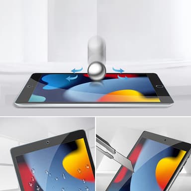 Krystalklart hærdet glas skærmbeskytter til iPad (2-pack) iPad Pro 11 tommer