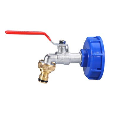 Vandhane med vandhaneadapter til IBC tank 1/2 tommer legeret armatur