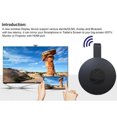 Mediestreamer trådløs HDMI dongle 1080p