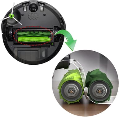 Tilbehør til robotstøvsuger iRobot Roomba i7, i7+, E5, E6, i6, i3, i3+ 8 dele