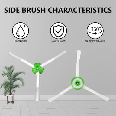 Tilbehør til robotstøvsuger iRobot Roomba i7, i7+, E5, E6, i6, i3, i3+ 8 dele