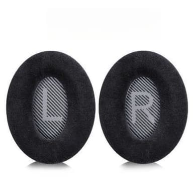 Udskiftningsørepuder til Bose QC35 QC35-ii, QC25 1/2 Sort