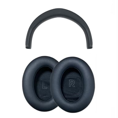 Ørepuder og pandebånd til Bose QC Ultra Sort