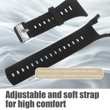 Suunto Ambit 1/2/3 armbånd TPU Sort