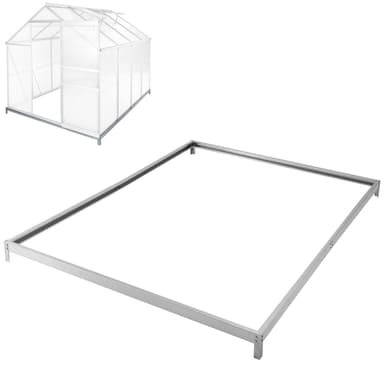 Fundament til drivhus - 250 x 190 x 12 cm
