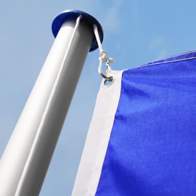 Aluminium flagstang - justerbar højde - Sverige