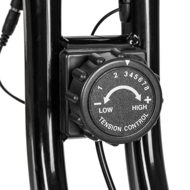 Motionscykel FitX, foldbar med træningscomputer - 113 x 43 x 80 cm