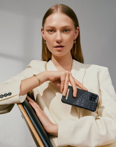 Atelier Case iPhone 11P/XS/X Nightfall Croco