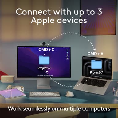Logitech MX Keys S Mac trådløst tastatur