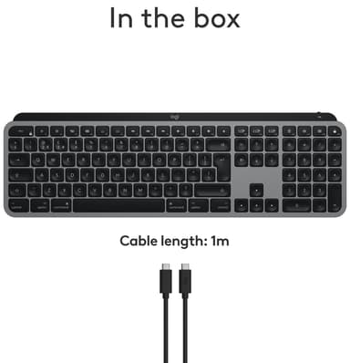 Logitech MX Keys S Mac trådløst tastatur