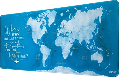 World Map musemåtte