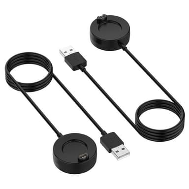 Opladningsstativ til garmin fenix 8 med usb-diskbase og 1 meter kabel