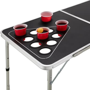Beer Pong bord Cancun - sort