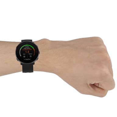 Urrem kompatibel med Polar Ignite/Unite Silikone Sort
