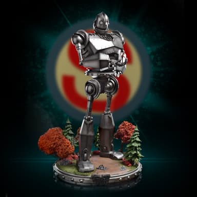 Iron Studios The Iron Giant actionfigur (Giant & Hogarth Hughes)