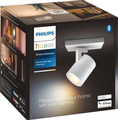 Philips Hue Runner enkelt spotlys 4,2W GU10 (hvid)