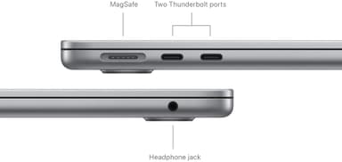 MacBook Air 13 M3 8/256GB (Space Gray)