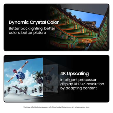 Samsung 43" DU8075 4K Smart TV (2024)