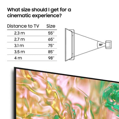Samsung 43" DU8075 4K Smart TV (2024)