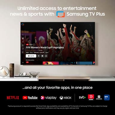 Samsung 43" DU8075 4K Smart TV (2024)