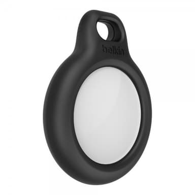 Belkin AirTag Holder Secure Holder with Keyring 4-pak Sort