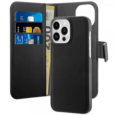 Puro iPhone 14 Pro Max Etui Detachable MagSafe Wallet Case Sort