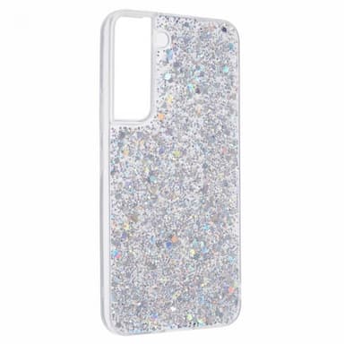 Nordic Covers Samsung Galaxy S22 Cover Sparkle Series Stardust Silver